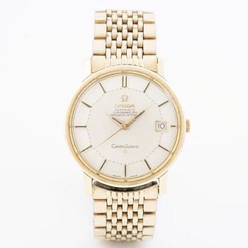 Omega, Constellation, "Pie-Pan", wristwatch, 35 mm.