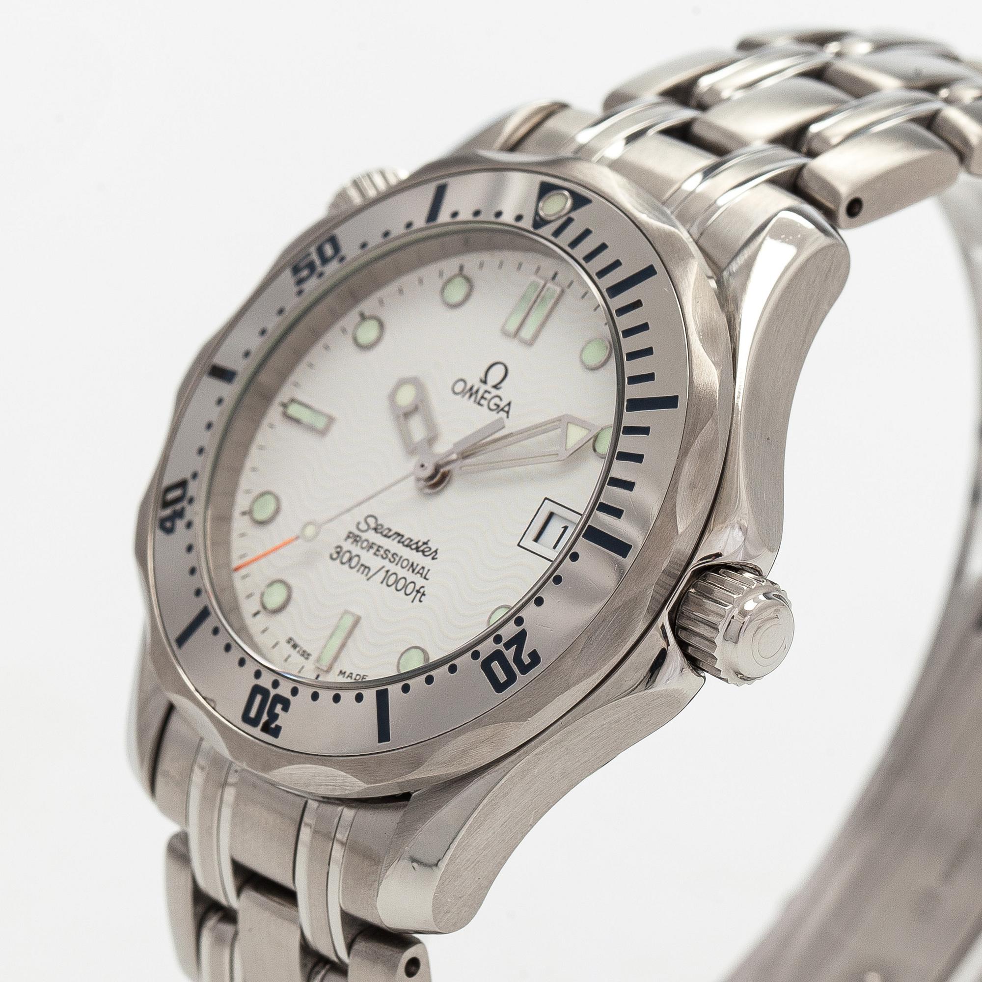 Omega, Seamaster, Professional, 300m, armbandsur, 36,5 mm.