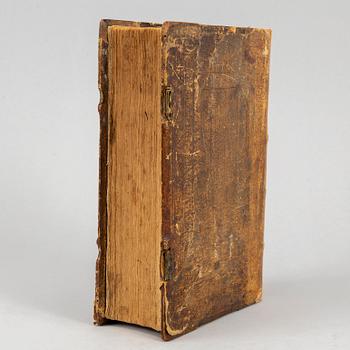 Martin Luther’s Haußpostil, 1553, with numerous coloured woodcuts.