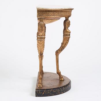 Konsolbord, Stockholmsarbete omkring år 1800, Sengustavianskt.