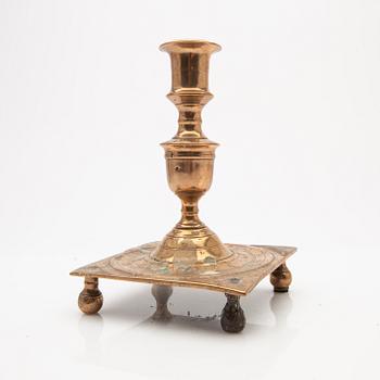 Candle holder, Baroque, 17th/18th century.