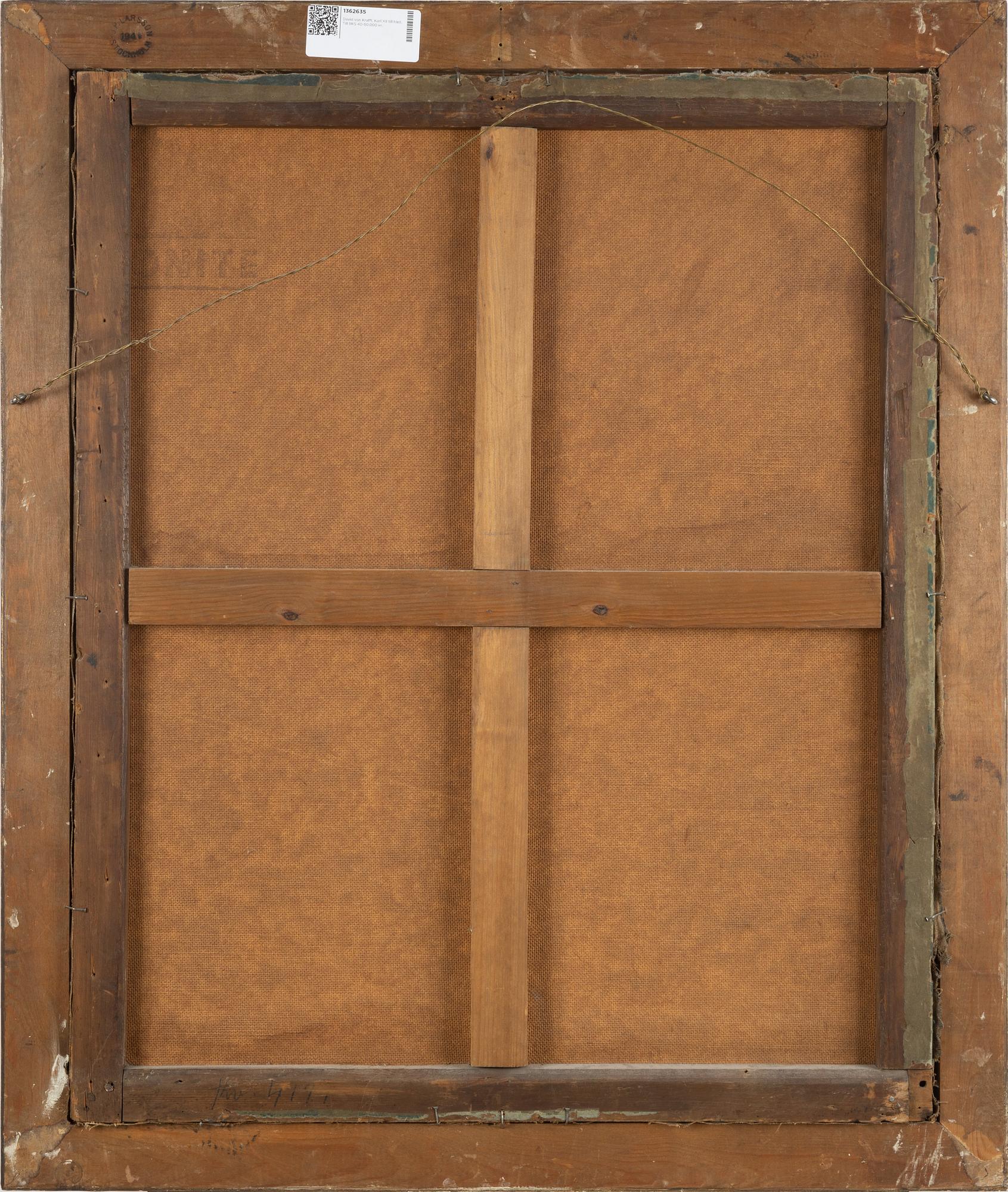 David von Krafft His studio, King Charles XII on horse back (1682-1718).