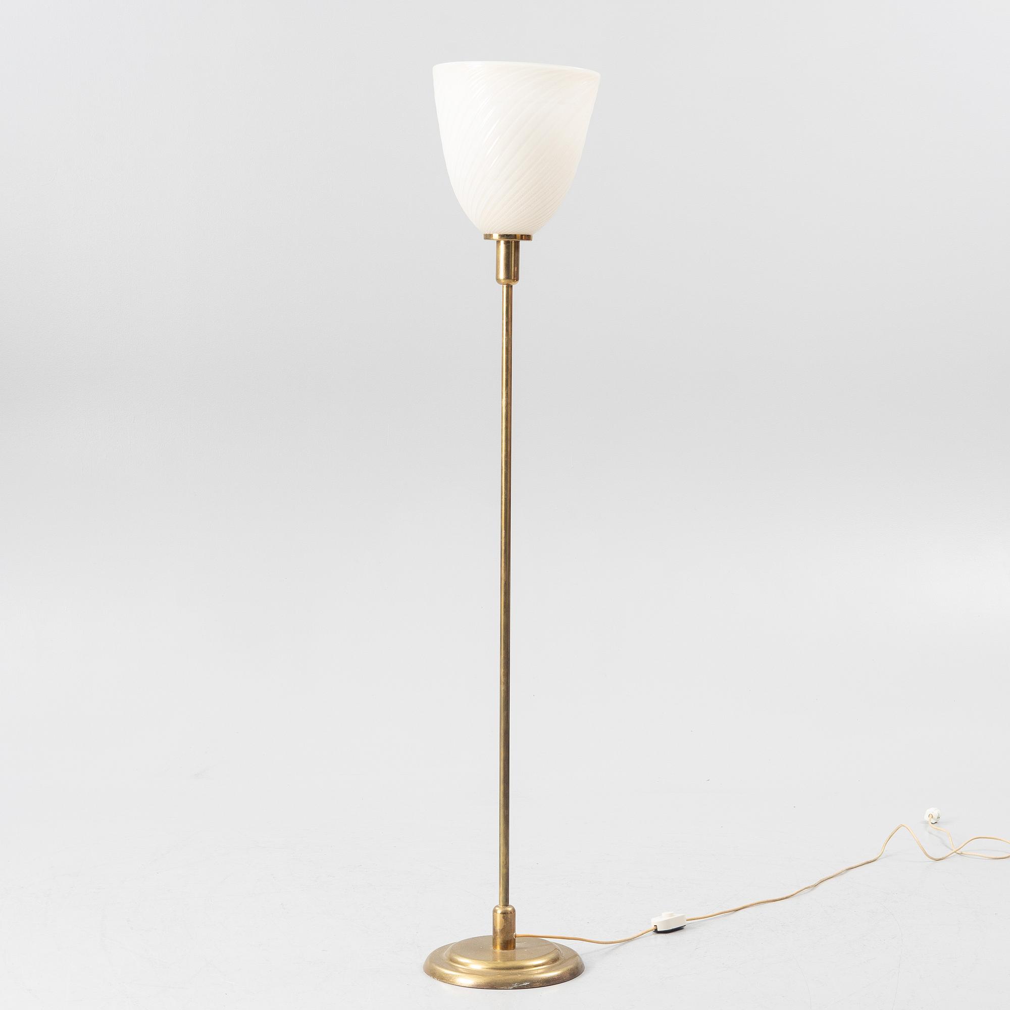 Barovier & Toso, attributed to. A floor lamp, Murano, Italy, second half of the 20th century.
