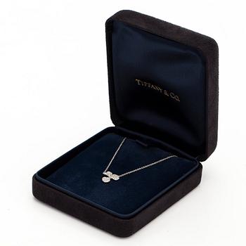 Tiffany & Co, a platinum 'Paper Flowers' necklace with diamonds.