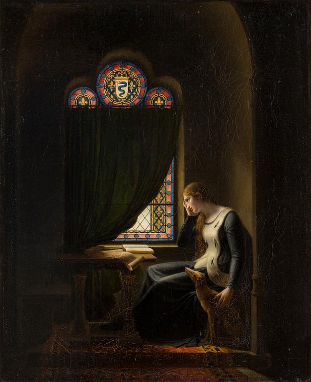 FLEURY FRANÇOIS RICHARD, after, oil on canvas, not signed.