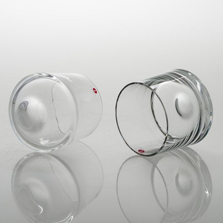 TIMO SARPANEVA, set of six 'Milano' 2042 drinking glasses for Iittala.