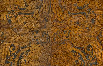 Tapet/gyllenläder, troligtvis Italien 1600-tal.