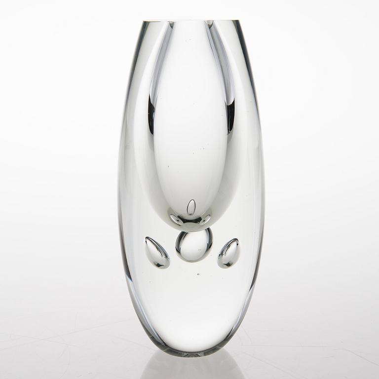A 'Claritas' glass sculpture signed Timo Sarpaneva 34/1986.