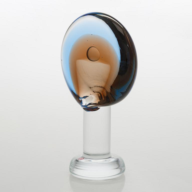 Oiva Toikka, skulptur, "Lollipop", signerad Oiva Toikka, Nuutajärvi 2008 29/60.