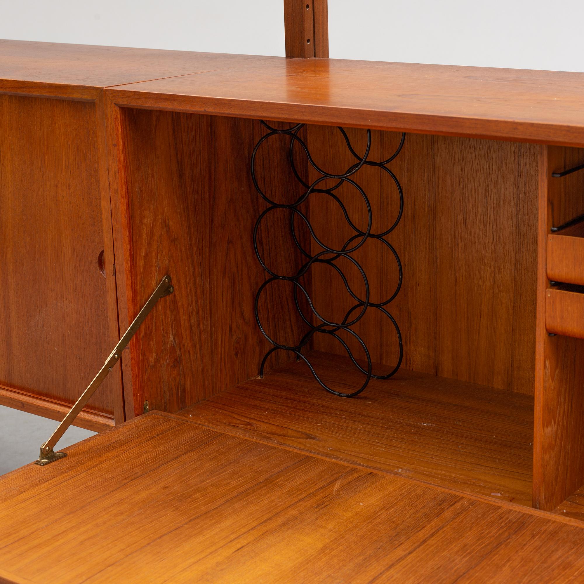 POUL CADOVIUS, hyllsystem, "Royal System", Danmark, 1960-tal.