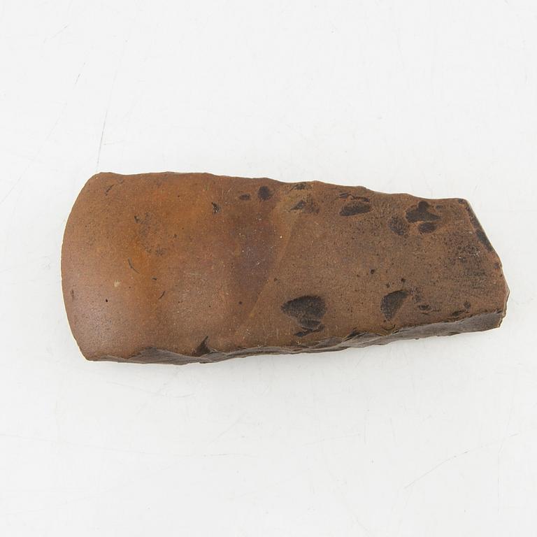 Stone axes, four pieces, Neolithic.