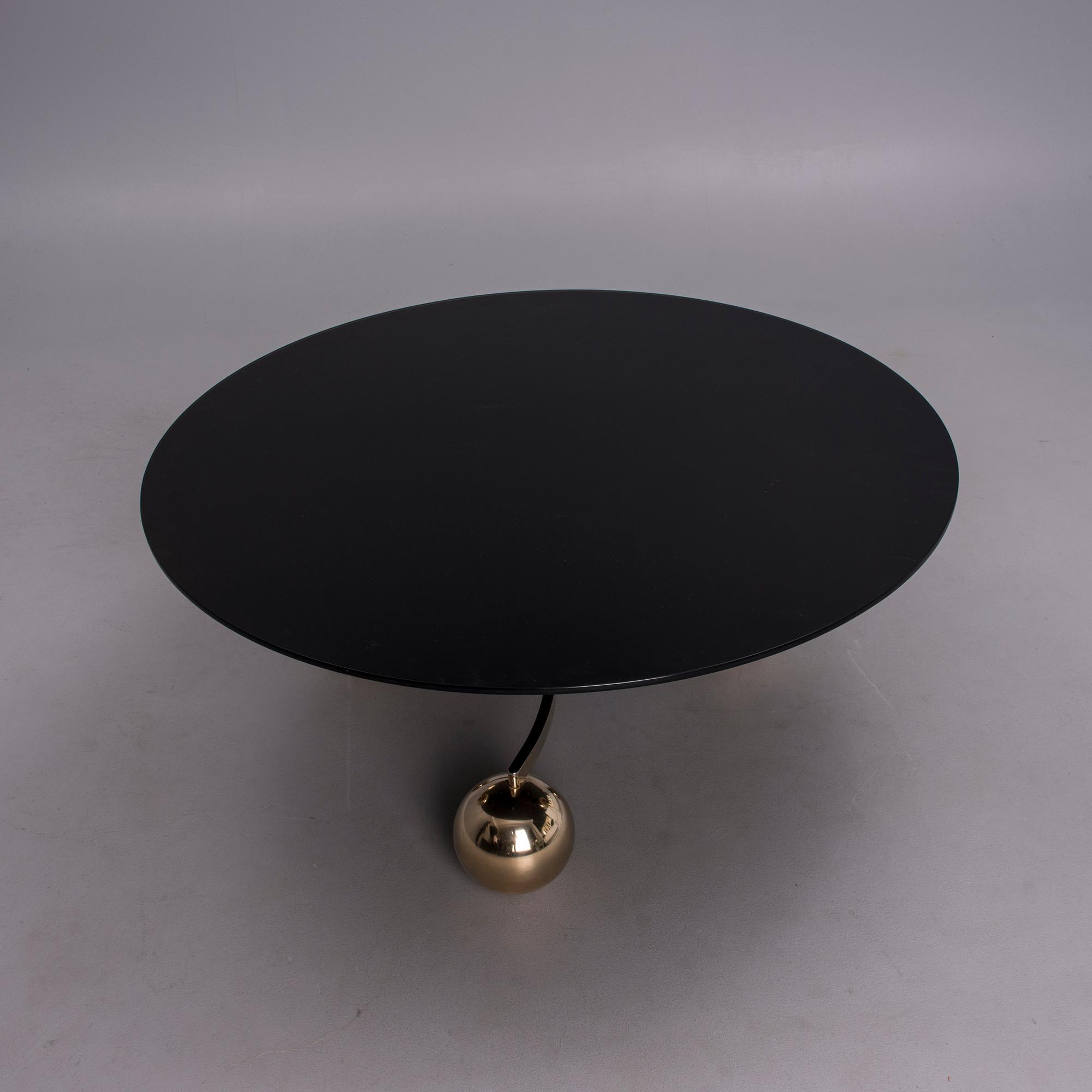 BORD, glas och mässing, "Sputnik Coffee Table", 1900-talets senare hälft.