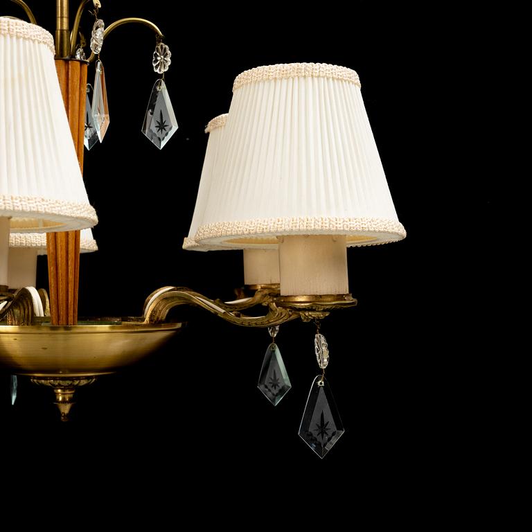 A Swedish Modern ceiling light, Edvard Hagman AB, Norrköping, mid 20th Century.
