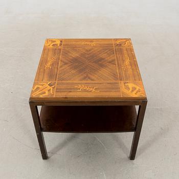 Side table Mjölby inlay 1940s/50s.