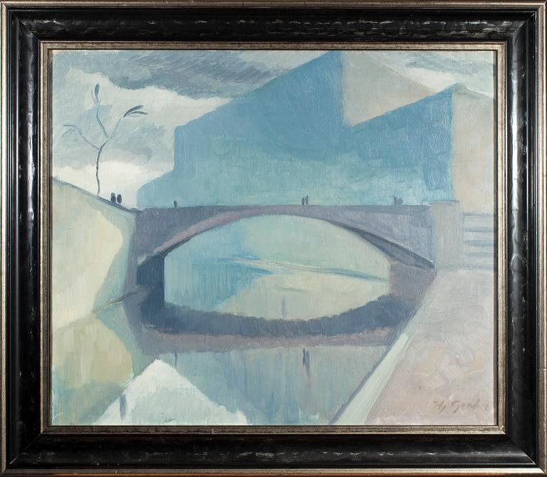 Hjalmar Grahn, REFLECTIONS UNDER THE BRIDGE.