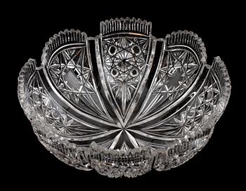 SKÅL, glas, 1900-talets första hälft.