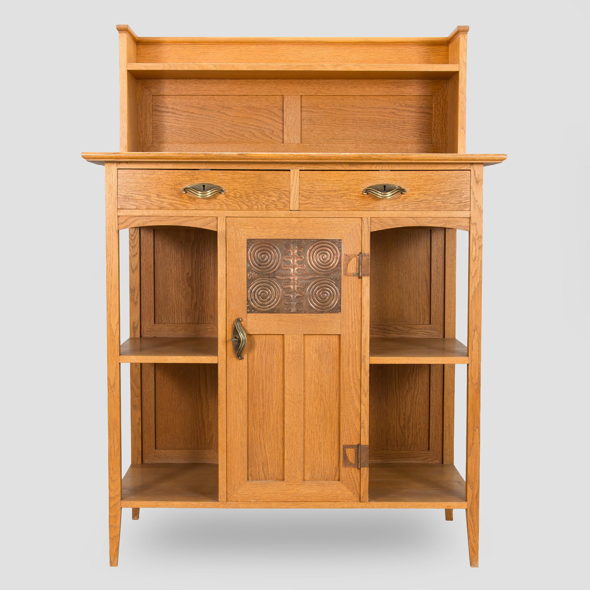 Nikolai Boman, serving cabinet/buffet, commissioned work, early 20th century.