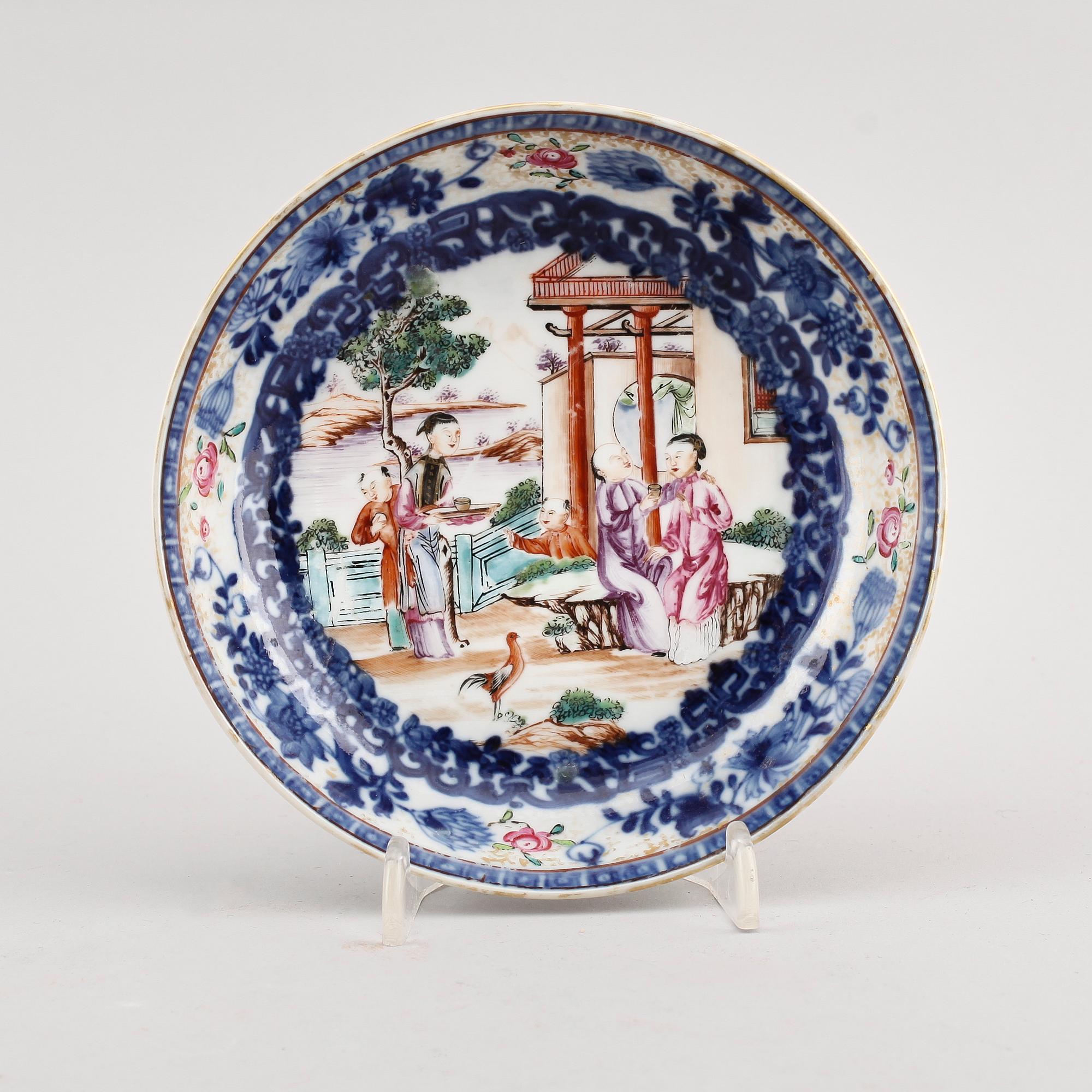 FAT, porslin, Kina, Qianlong 1736-1795.