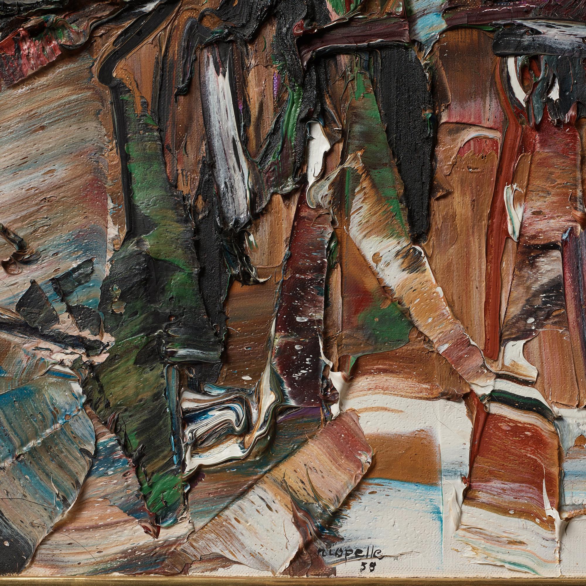 Jean-Paul Riopelle, "Giboyeuse".