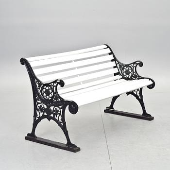 TRÄDGÅRDSBÄNK, 1900-tal.