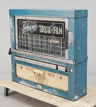 TOBAK FILM-AUTOMAT, bla märkt Emfors, 1900-tal.