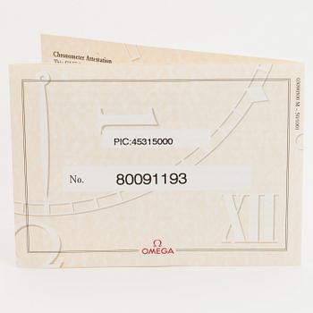 OMEGA, De Ville, Chronometer, wristwatch, 37,5 mm.