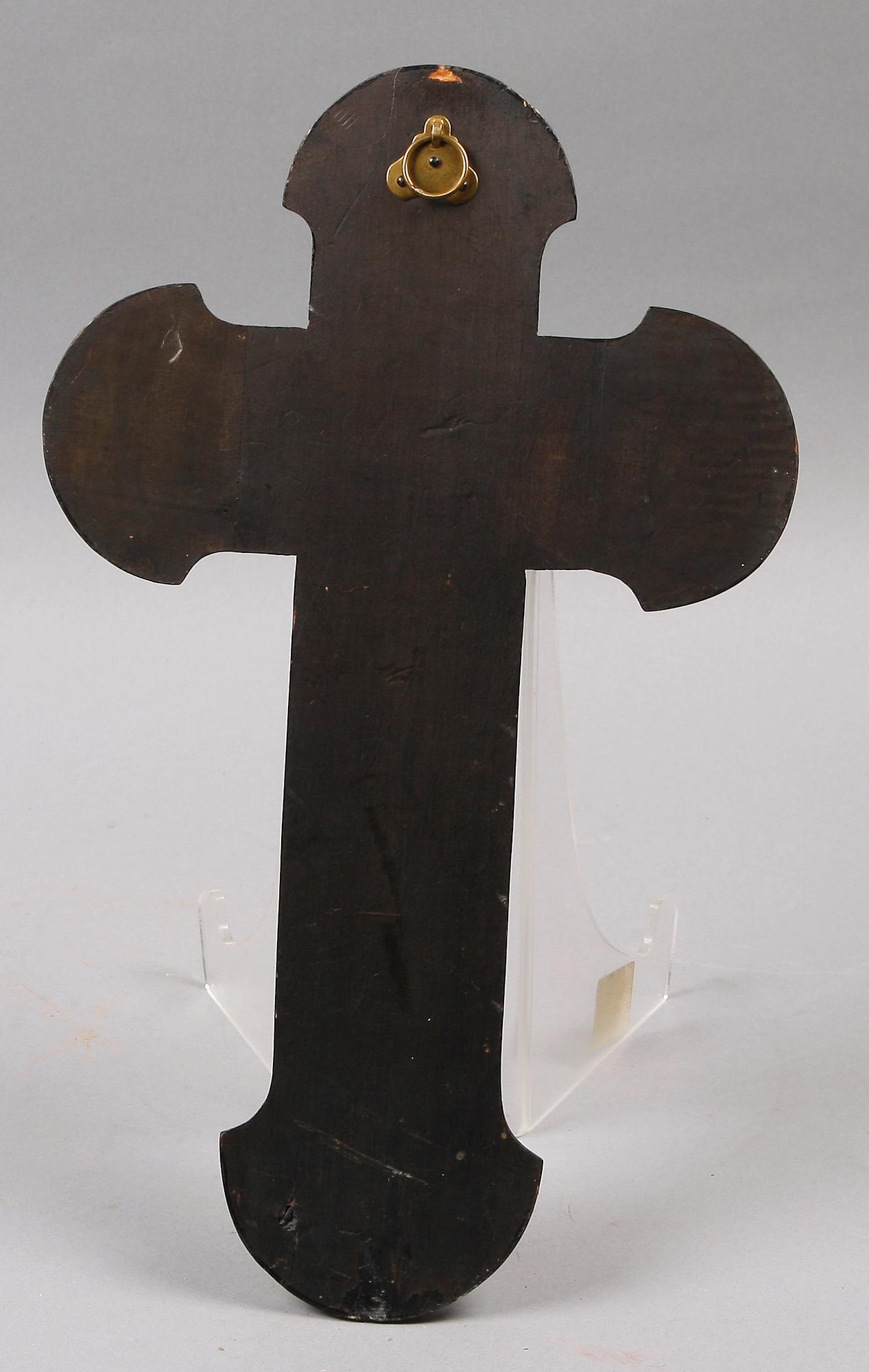 KRUCIFIX, bla försilvrad metall.