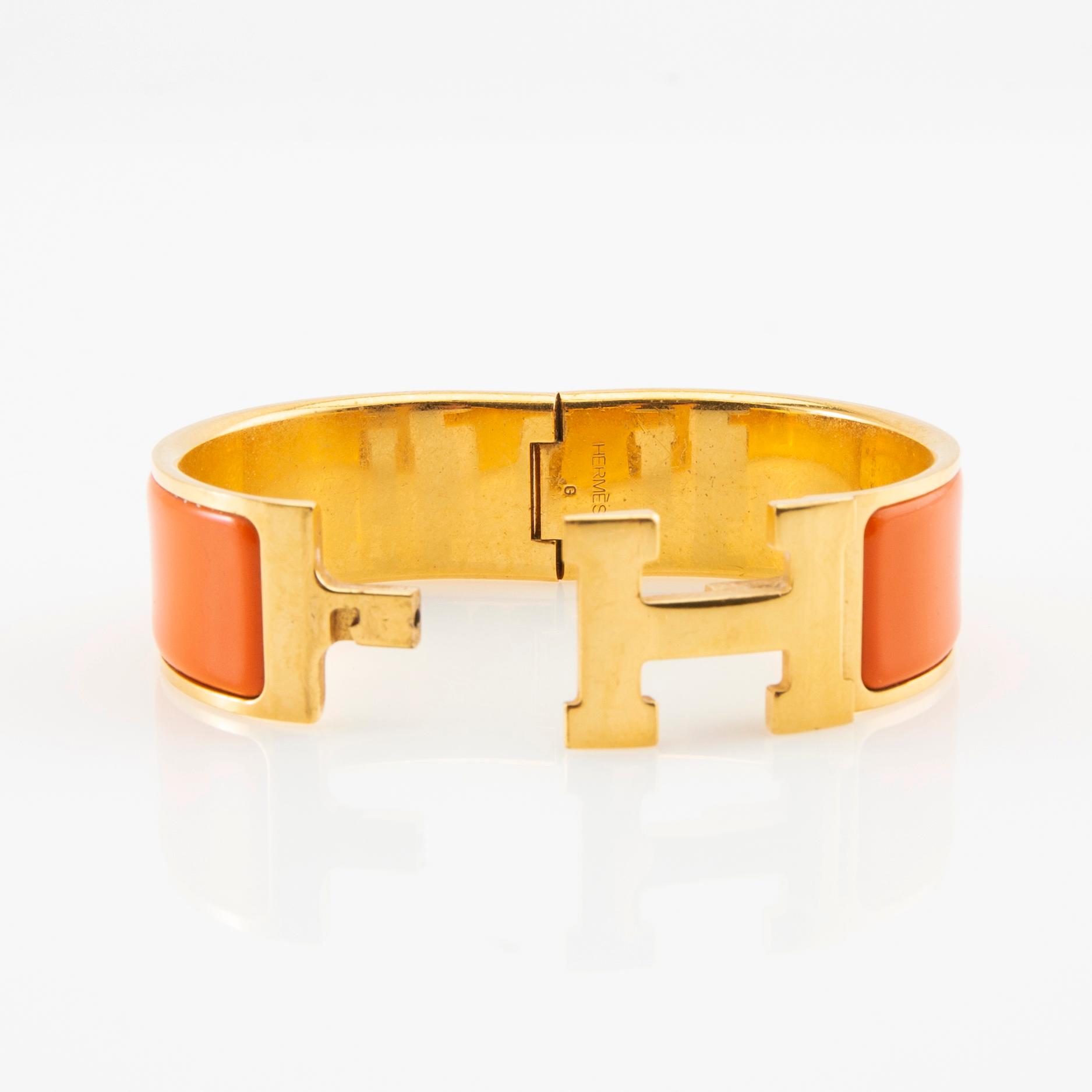 Hermès, armband "Clic H" PM.