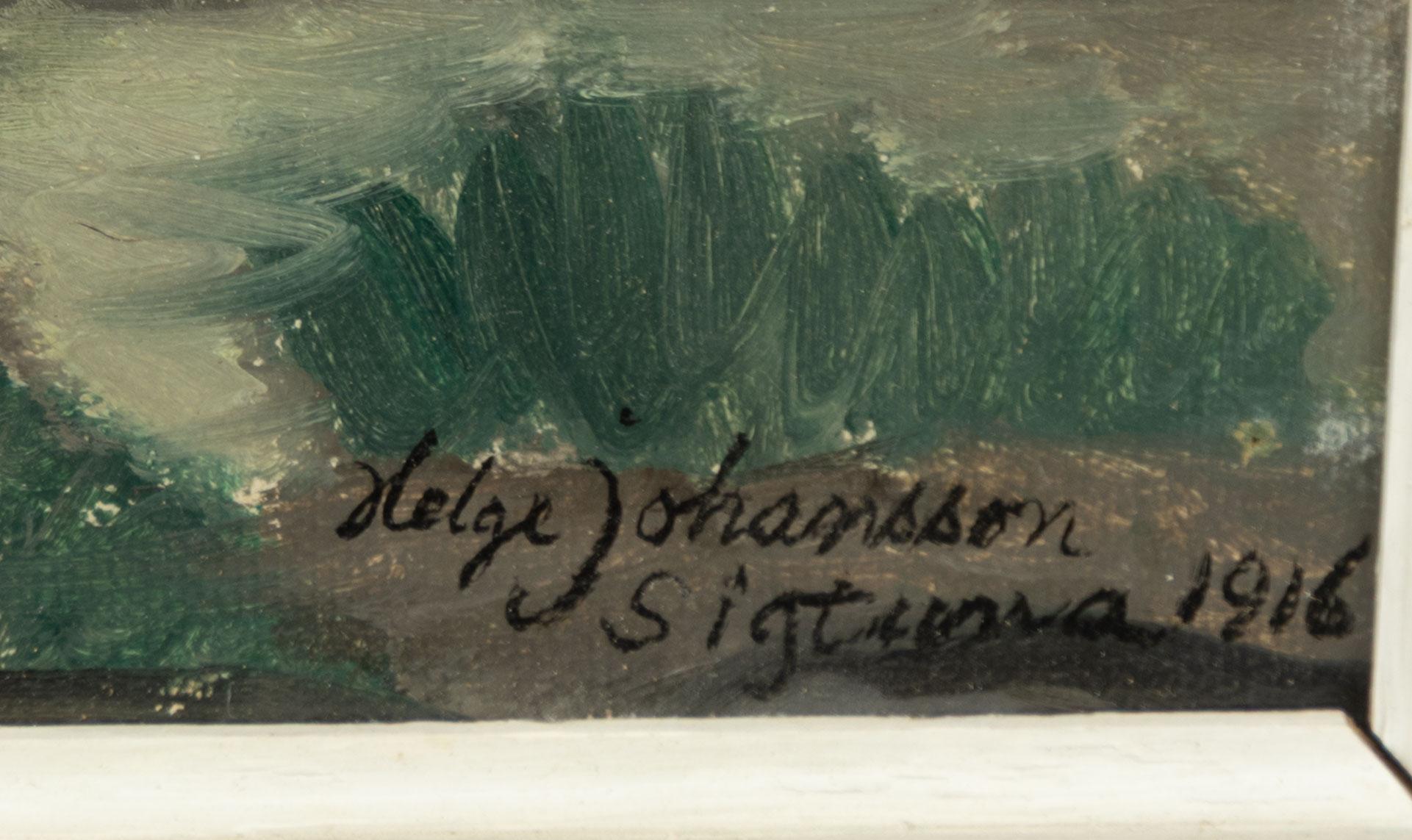 Helge Johansson, "Ruin i Sigtuna".