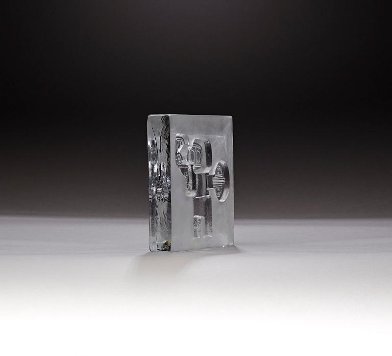 TOM MÖLLER, skulptur, signerad och daterad -76.