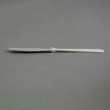 WIWEN NILSSON, dessert cutlery, silver, Lund, 1958-1969, 786 gram, (18 pieces).