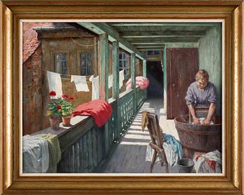 WALTER WITTING, olja på duk, sign o dat 1920.