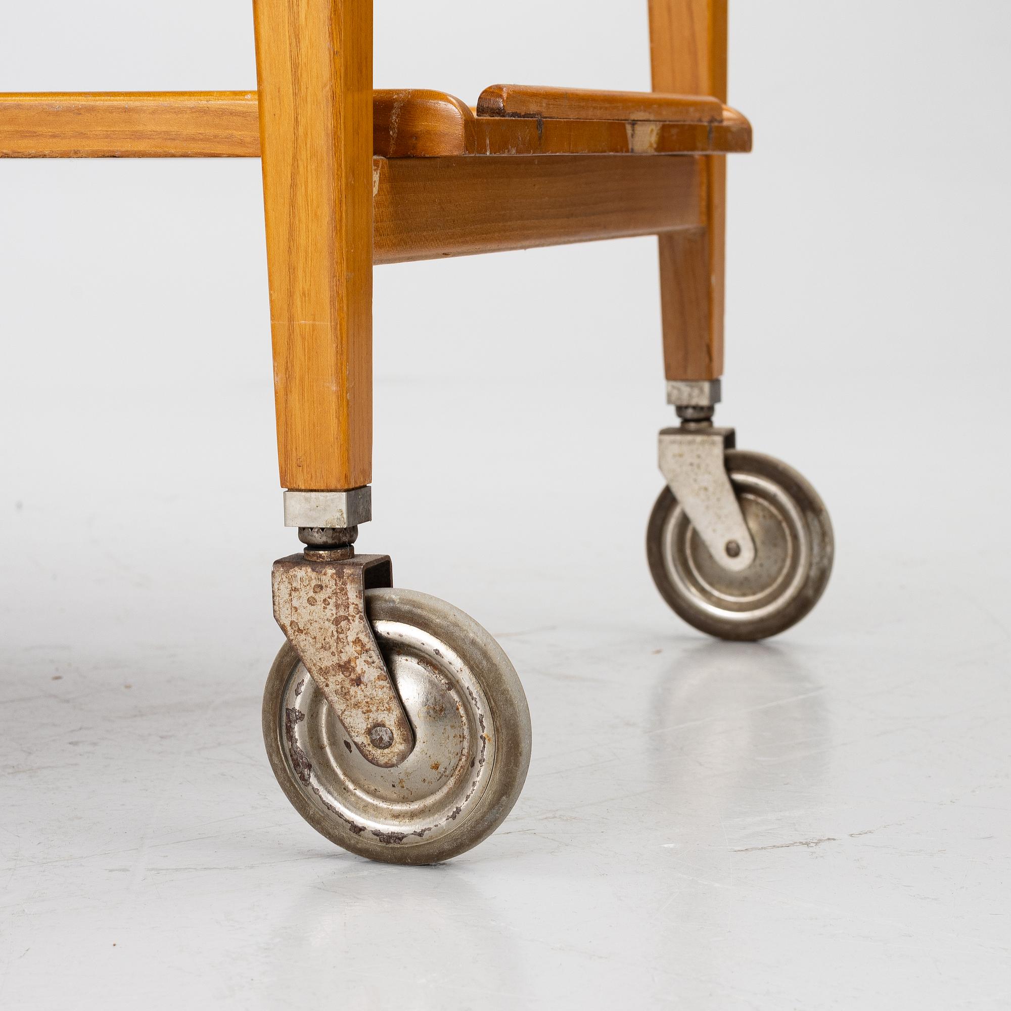 Serving trolley, 1930s/40s.