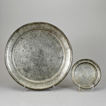 FAT, 2 st, tenn, 1700/1800-tal.