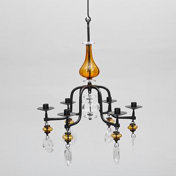 TAKKRONA, Erik Höglund, 1900-talets andra hälft. höjd ca 63 cm.