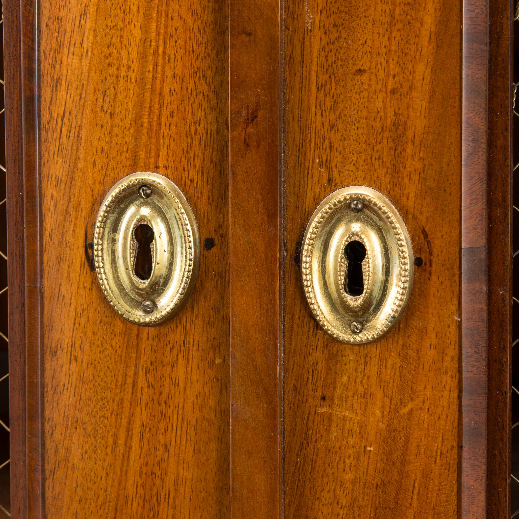 Writing desk, partly late-Gstavian, early 19th century.