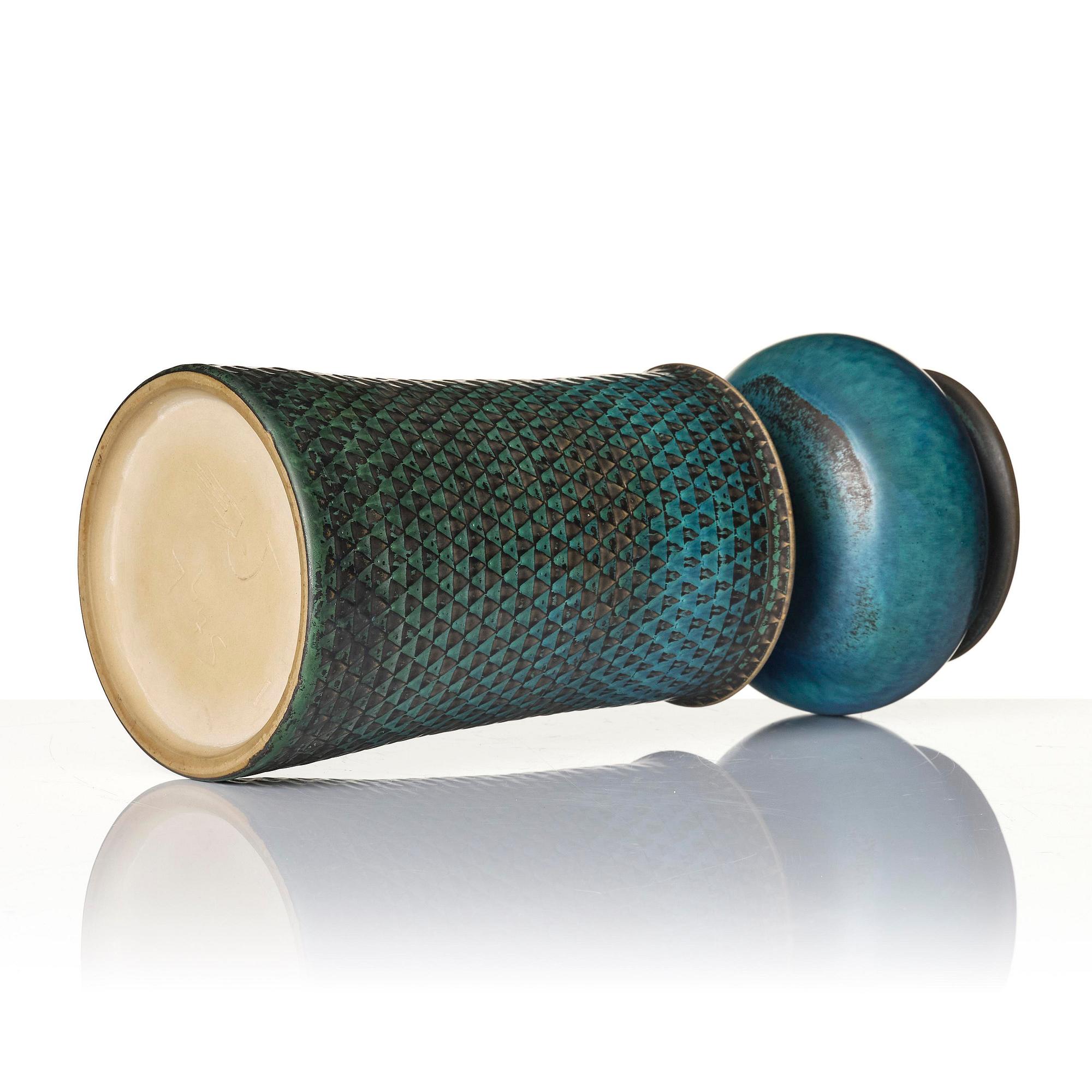 Stig Lindberg, vas, stengods, Gustavsbergs Studio 1962.