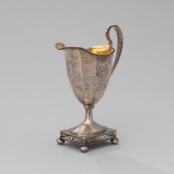 A SWEDISH CREAMER.
Daniel Hallman, Stockholm 1815.