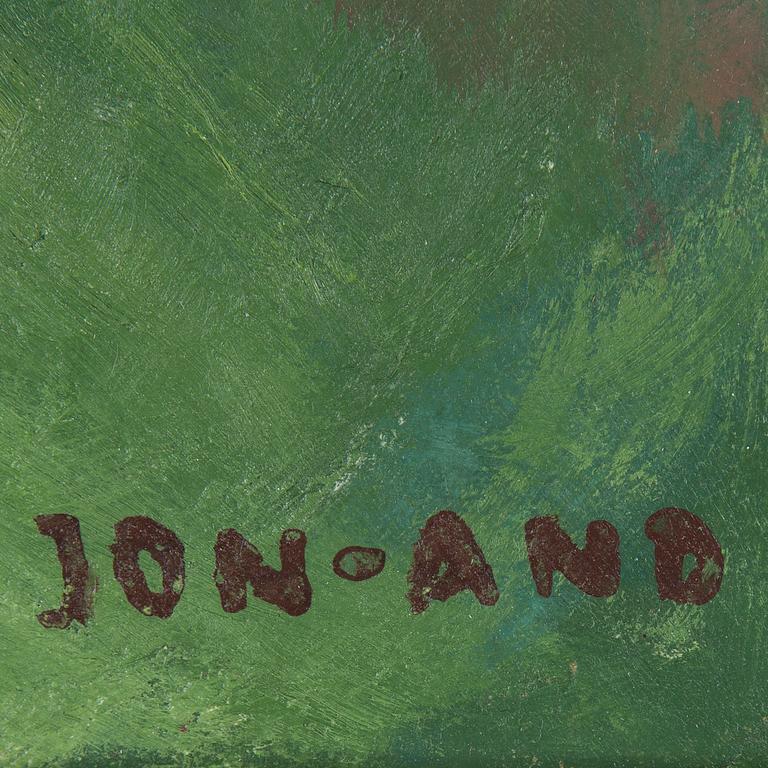 John Jon-And, "Båt och vattenfall".