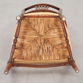 KARMSTOL. Frankrike, 1800-tal.