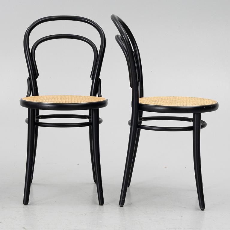 Michael Thonet, Chairs, 8, model 14, TON.
