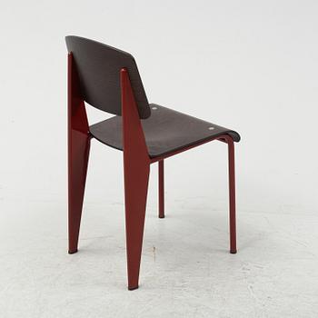 A Standard chair by Jean Prouvé for Vitra, dated 2002.