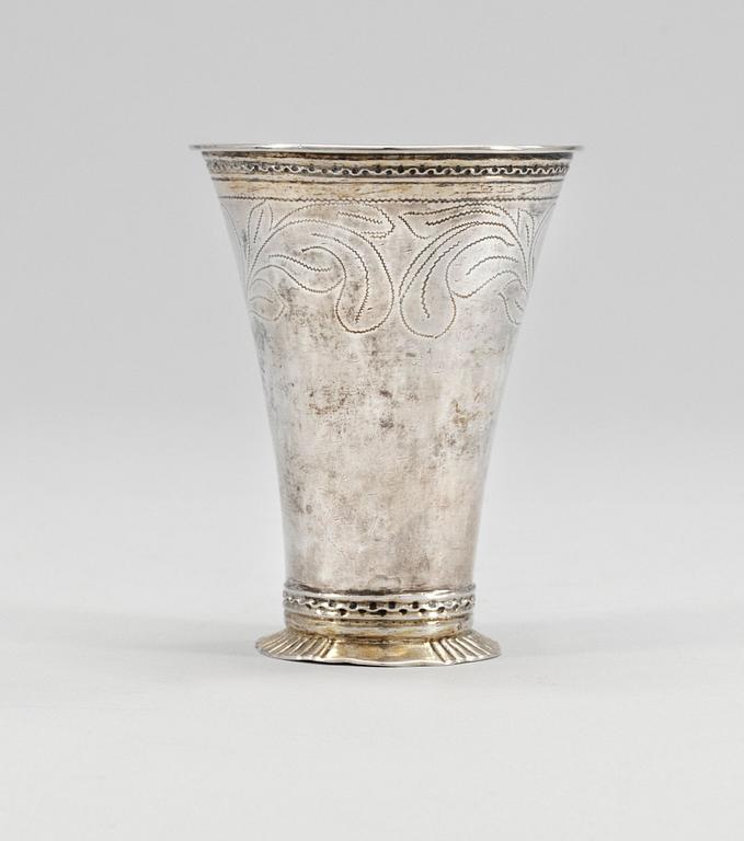 BÄGARE, silver. I.Lampa, Stockholm 1778.