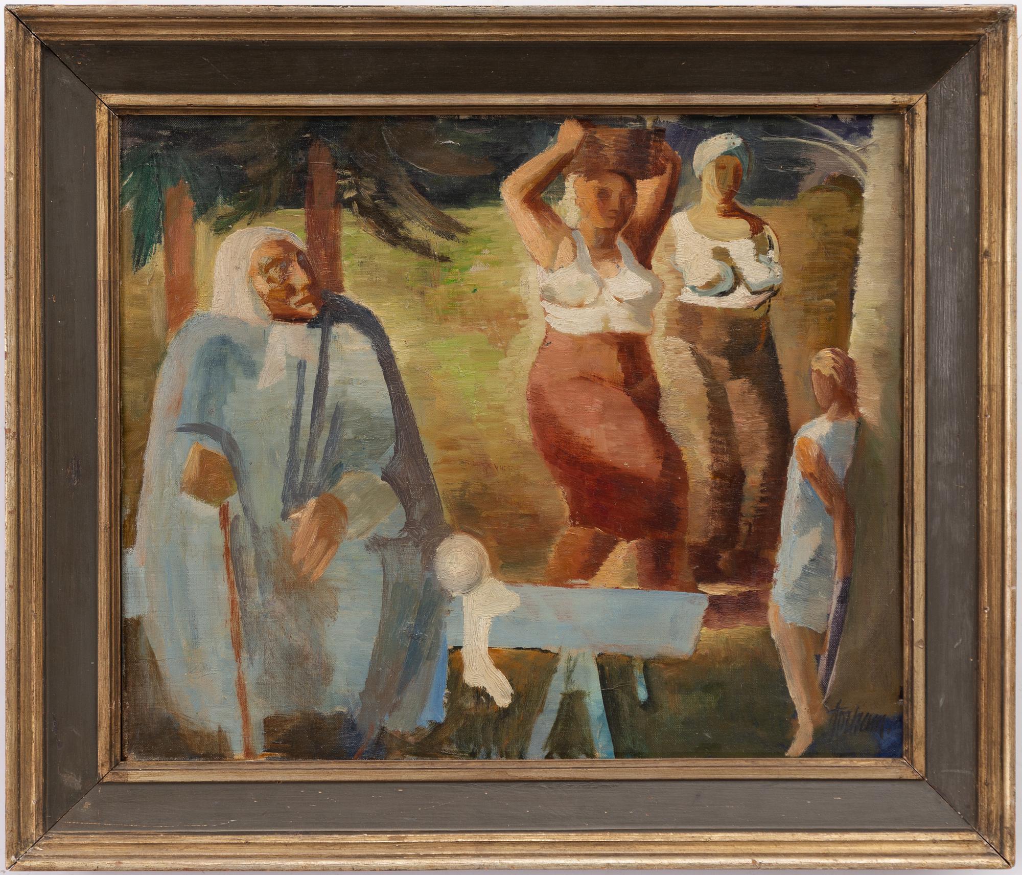 Gunnar Torhamn, A group of women.
