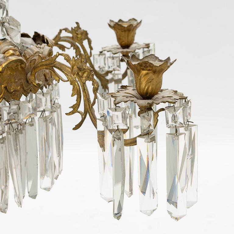 A chandelier, end of the 19th Century.