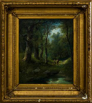 EDUARD BOEHM, oil on canvas signed.