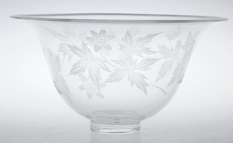 SKÅL, glas, Lisa Bauer, Kosta.