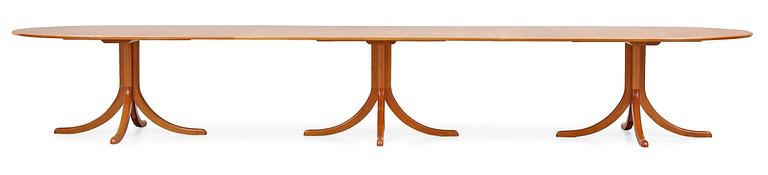 A Josef Frank mahogany table, a made to order version of model 771 by Svenskt Tenn, Sweden.