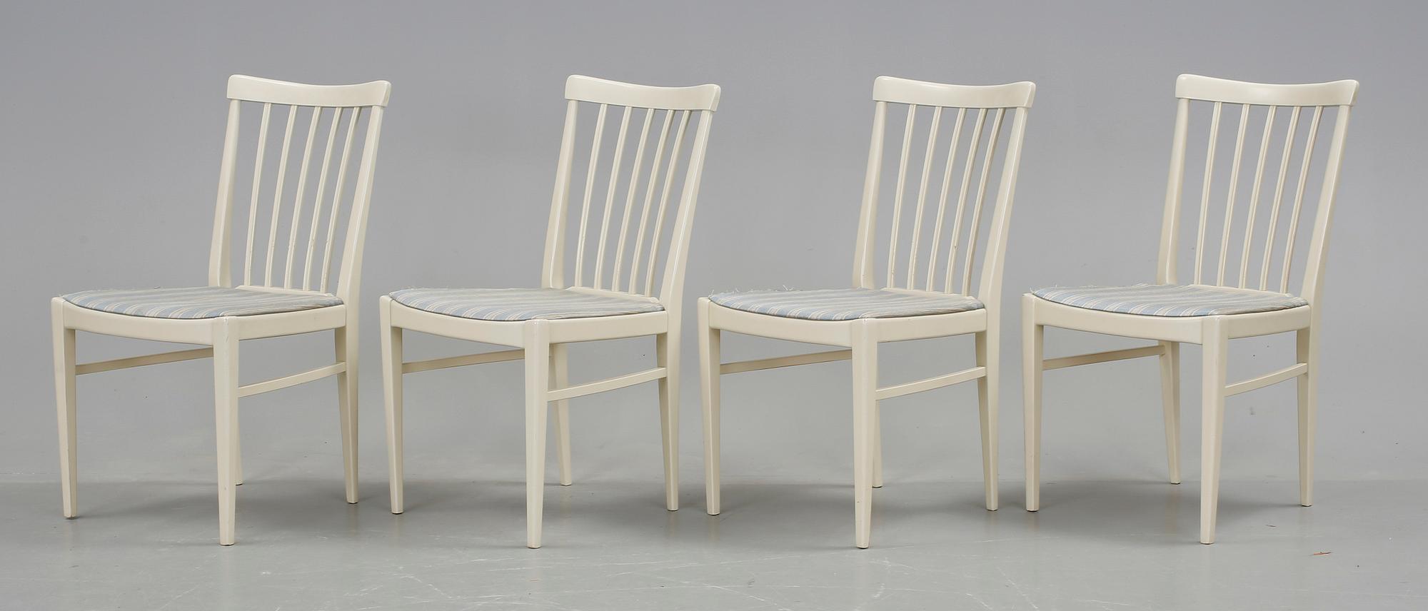 MATSALSMÖBLEMANG, 6 delar, "Herrgården", Carl Malmsten, Bodafors, 1960-tal.