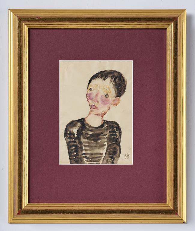 Berta Hansson, Porträtt.